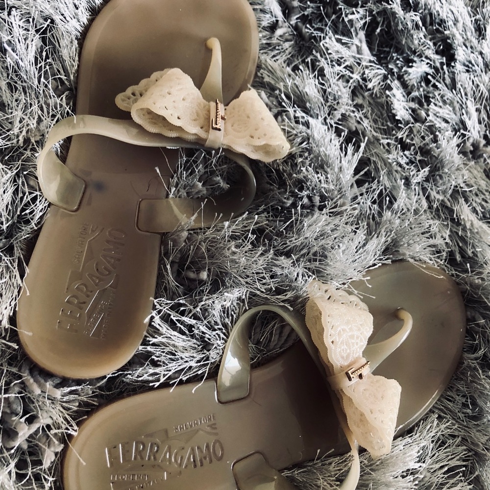 Gel Ferragamo Flip Flops
